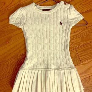 Ralph Lauren 2T Pleated Sweater Dress